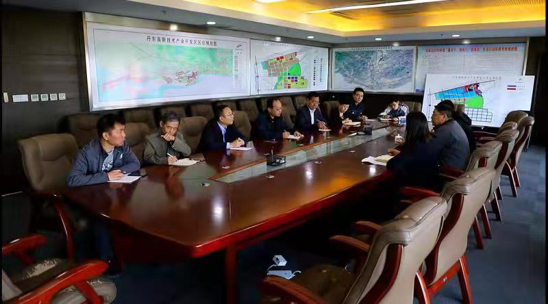 我院院長指導丹東高新區沖刺迎接科技部考察